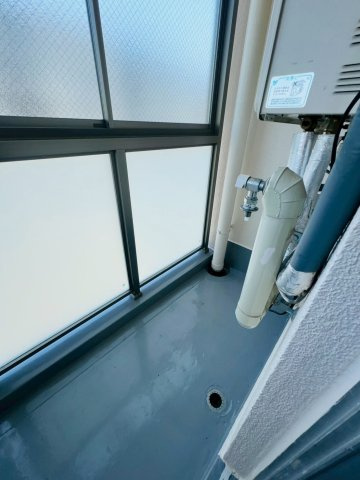 狩口台住宅22号棟のバルコニー