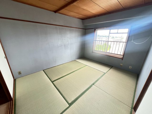 朝霧住宅の寝室