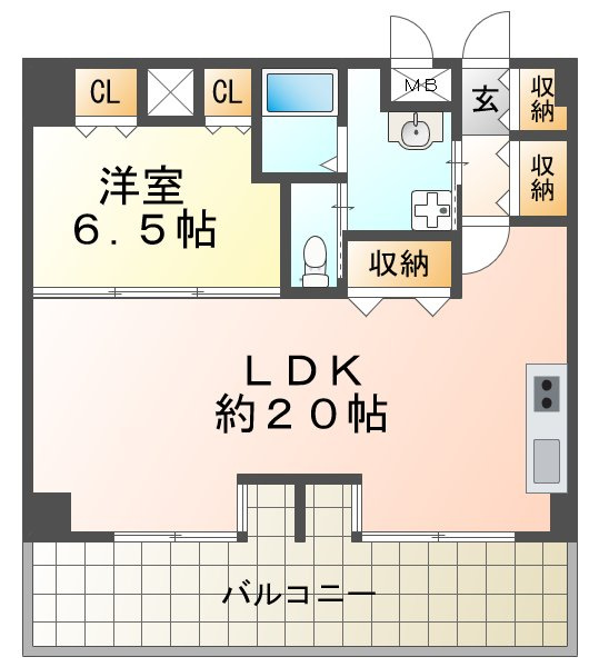 ソフィットクラブの間取り