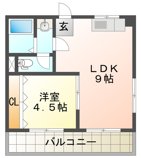 高島グリーンハイツの間取り