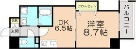 ベルパーク靱本町の間取り