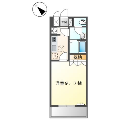 【間取り】 | ジャルディニエールＡ