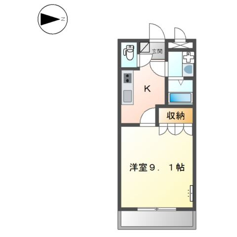 【間取り】 | ヴェルジュール御着