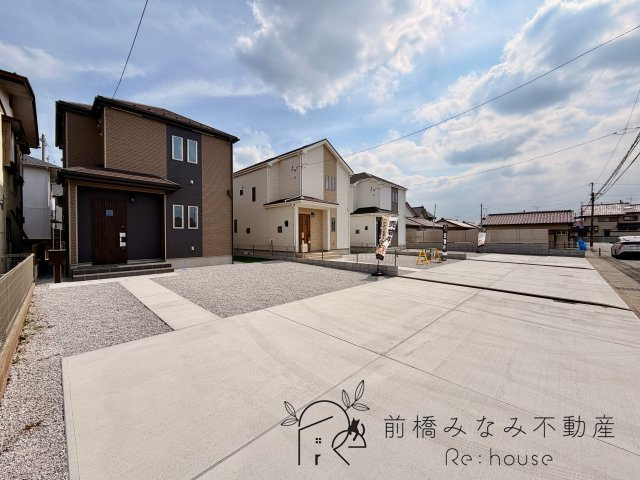 【新築】前橋市広瀬町３丁目　A号棟(全３棟)　ハートフルタウン　新築建売分譲の外観|物件の外観です