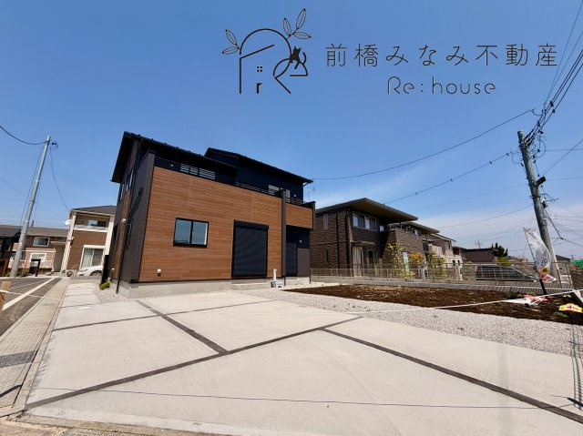 【新築】前橋市総社町植野　３号棟(全４棟)　ブルーミングガーデン　新築建売分譲の外観|外はこのようになっています