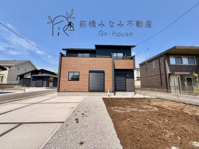 【新築】前橋市総社町植野　３号棟(全４棟)　ブルーミングガーデン　新築建売分譲の外観|外はこのようになっています