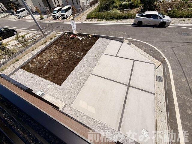 【新築】前橋市総社町植野　３号棟(全４棟)　ブルーミングガーデン　新築建売分譲の駐車場|駐車場に車を止められます