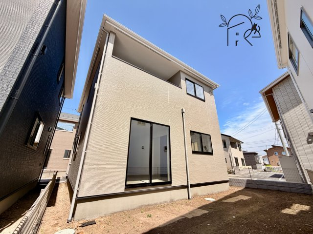【新築】前橋市北代田町1期　２号棟(全３棟)　アーバンスタイル　新築建売分譲の外観|外観は落ち着いています