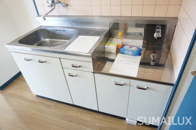 熊本市中央区坪井１丁目の賃貸マンションのキッチン