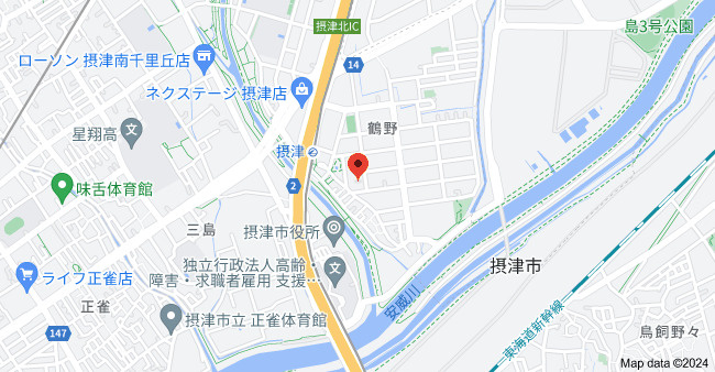 ピュアプレイスの地図