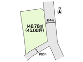 土地　船穂町水江　全1区画　45.00坪の画像