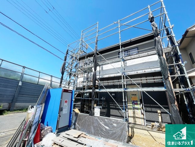 大津市秋葉台　新築一戸建ての外観|現在建築中！落ち着いた街並みで新生活を始めることが出来そう！周辺の物件も併せてご紹介させて頂きます！