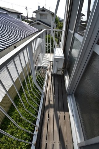 コーポ西崎のバルコニー