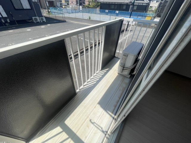 クレールシャトー吉田　B棟のバルコニー