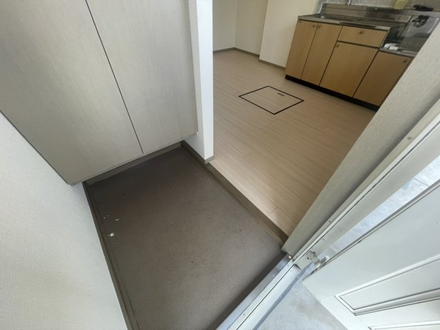 クレールシャトー吉田　B棟の玄関