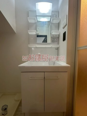 AIZU鳥栖の洗面所|広い洗面スペース