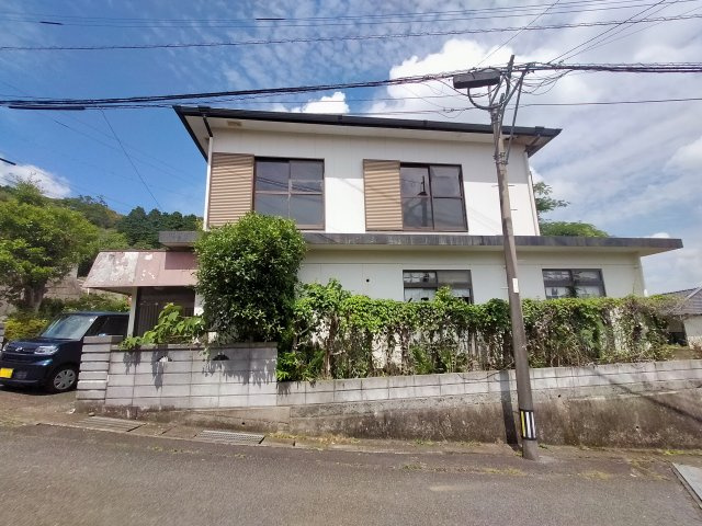 松瀬町古家付き土地の外観