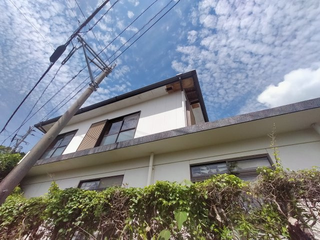 松瀬町古家付き土地の外観