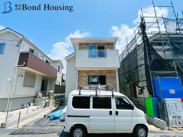 閑静な住宅街　狩場台3期　新築2区画　1号棟の外観
