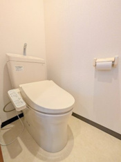 トイレもきれいです