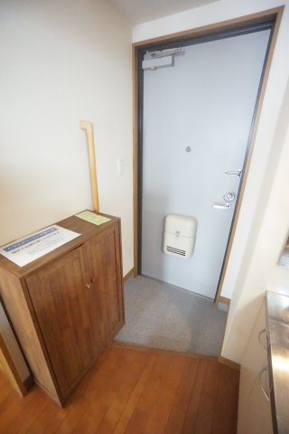 ゆったりとした玄関です