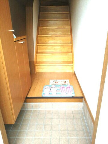 ゆったりとした玄関です
