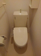 落ち着いたトイレです