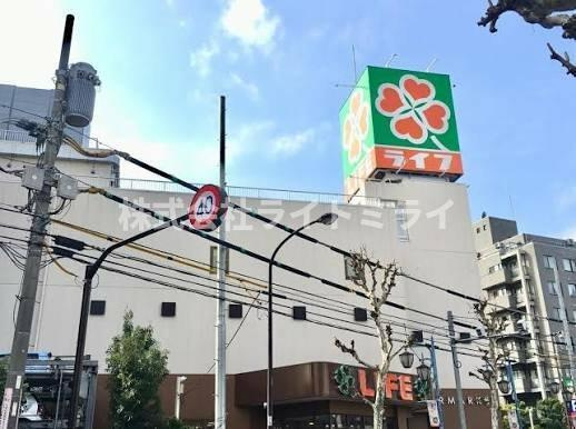 文京区千石４丁目の賃貸マンションの展望|ライフ　新大塚店まで962m 