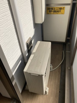 陽当たり良好なバルコニーです