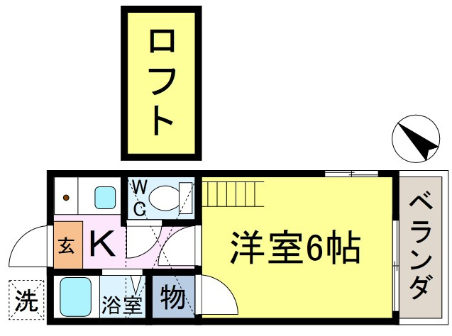 アピロス奥戸の間取り