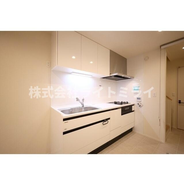 小石川２丁目貸家のキッチン| 