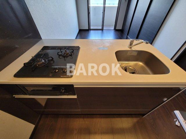 福岡市博多区千代２丁目の賃貸マンションのキッチン