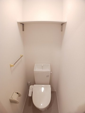 ピュアティ弐番館のトイレ|落ち着いたトイレです
