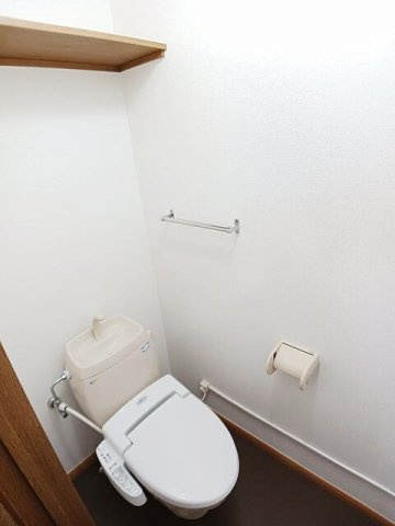 クレールハイムＢのトイレ|シンプルで使いやすいトイレです