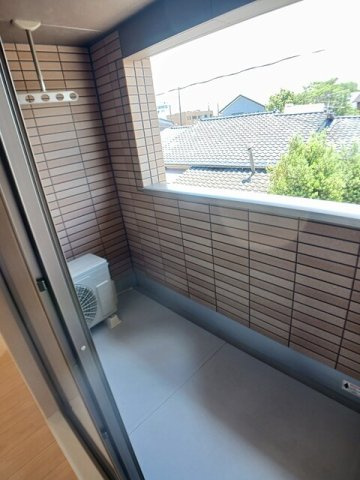 エクレールリブレのバルコニー|落ち着いた時間を過ごせるバルコニーです