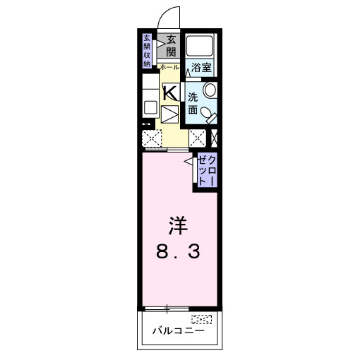 サンリットⅢの間取り