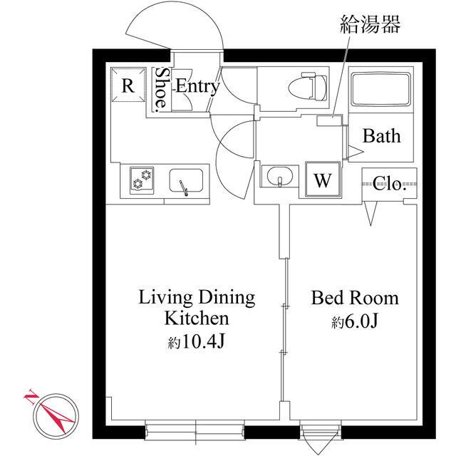 エルファーロ神宮前Ⅴの間取り| 