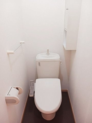 アングレカム　Ｄのトイレ|コンパクトで使いやすいトイレです