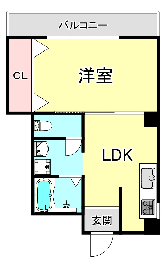 カーサ日本橋の間取り