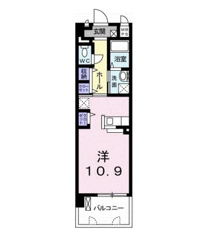 Ｓｏｌ　Ｌｅｖａｎｔｅ　国府の間取り