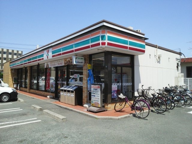プラーノウエストの周辺|セブンイレブン熊本上近見店まで390m