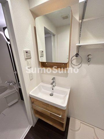 エスグランデ難波サウスの洗面所|洗面所です