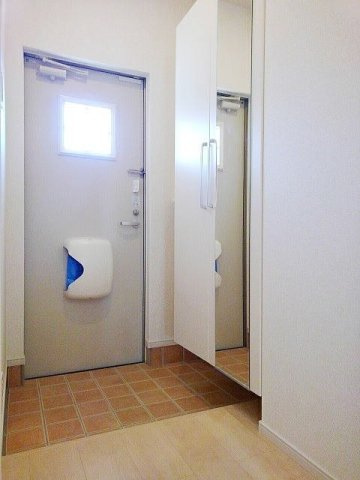 リアン　メゾンの玄関|シンプルで使いやすい玄関です