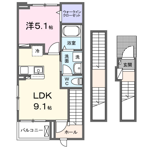 フォルセティの間取り