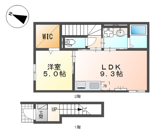 リュクス摩耶の間取り
