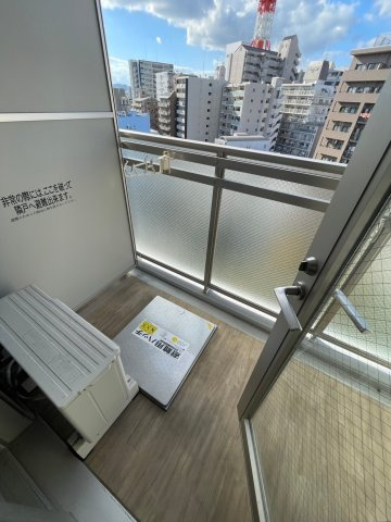 エスリード神戸ハーバークロスのバルコニー