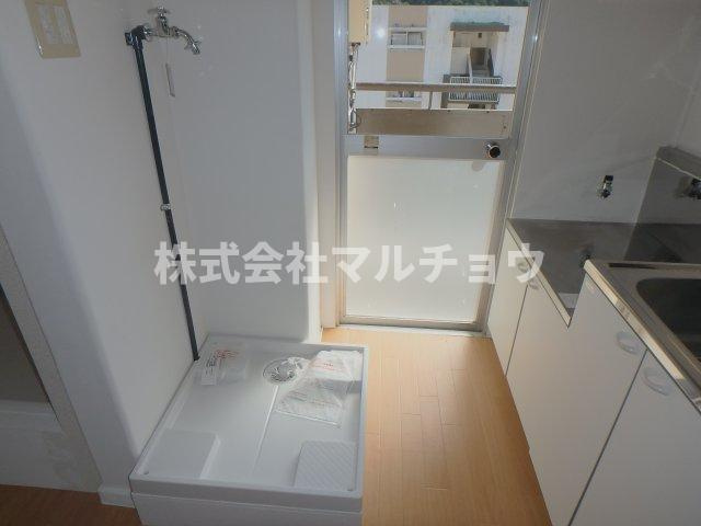 ヴィラナリー中辺路　2号棟の設備|室内に洗濯機が置けます