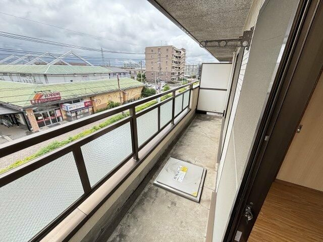 ゾンネハイツのバルコニー