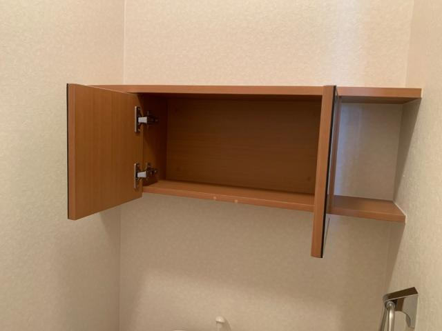 ヴェルジュール御着の収納|トイレ収納