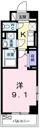 ジラソーレ花影の間取り